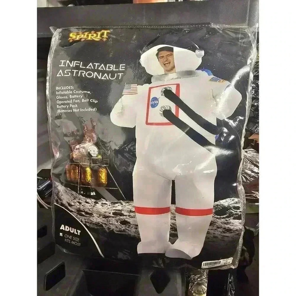 Spirit Other - New Adult inflatable astronaut costume one size